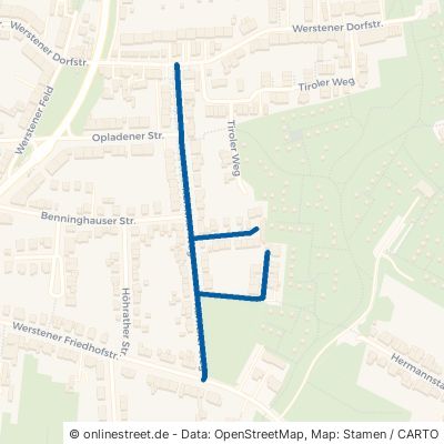 Kärntner Weg Düsseldorf Wersten 