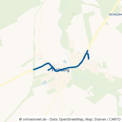 Straße des Friedens Frohburg Steinbach 