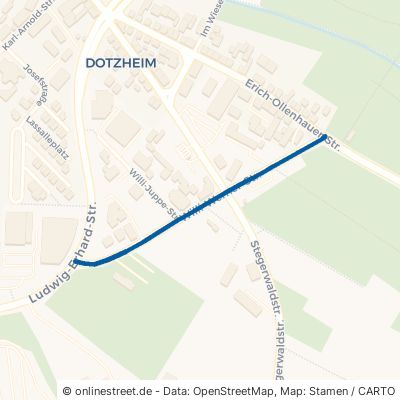 Willi-Werner-Straße Wiesbaden Dotzheim 