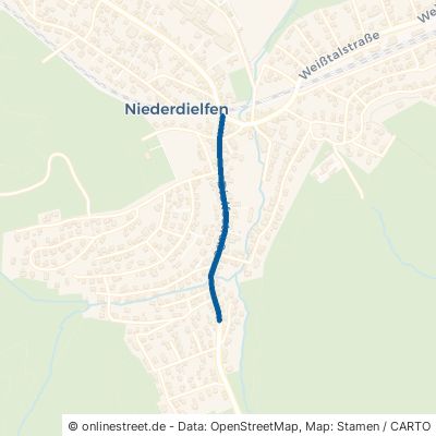Dielfestraße Wilnsdorf Niederdielfen 