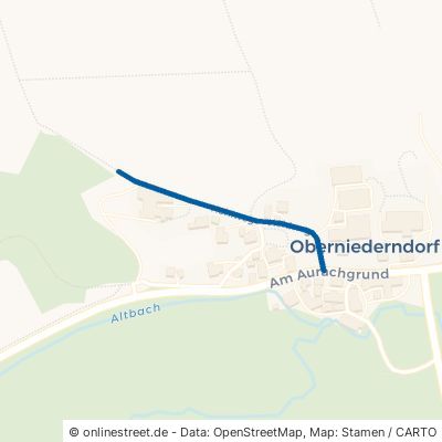 Hohlweg Emskirchen Oberniederndorf 
