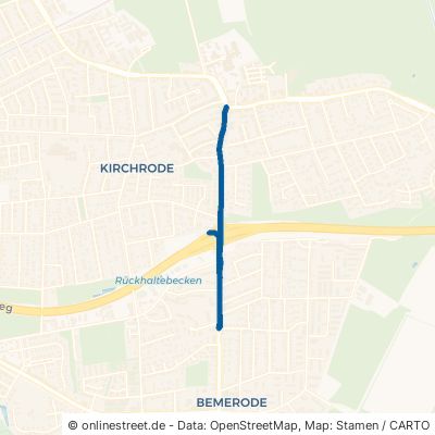 Brabeckstraße 30559 Hannover Kirchrode Kirchrode-Bemerode-Wülferode