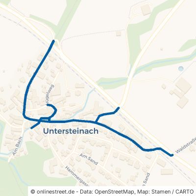 Hauptstraße Weidenberg Untersteinach 