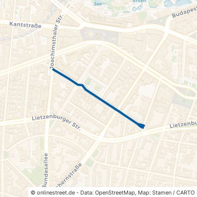 Augsburger Straße 10789 Berlin Wilmersdorf Bezirk Charlottenburg-Wilmersdorf