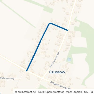 Steinstraße Angermünde Crussow 