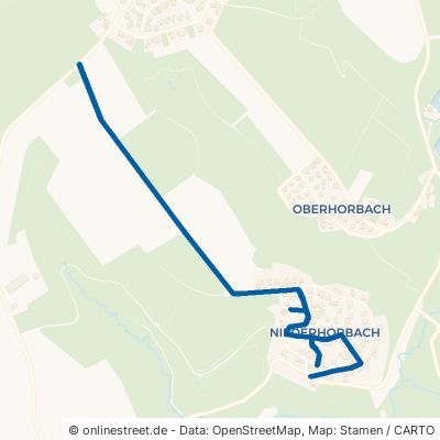 Niederhorbacher Straße Neunkirchen-Seelscheid Niederhorbach 