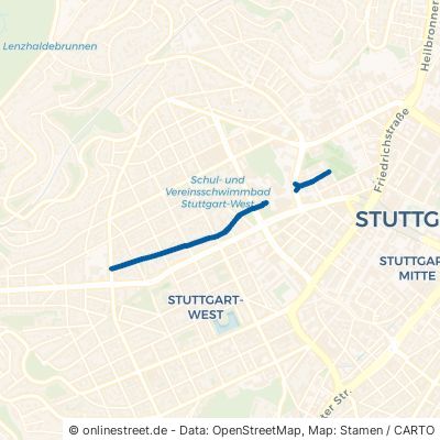 Breitscheidstraße Stuttgart West 