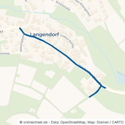 Wohraer Straße Wohratal Langendorf 