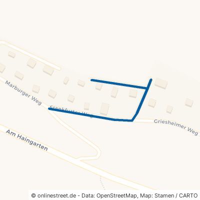 Frankfurter Weg Gemünden Elpenrod 