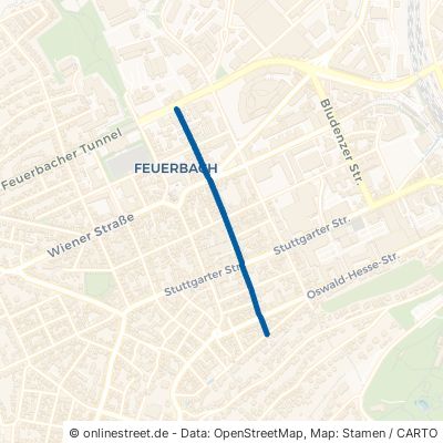 Sankt-Pöltener-Straße Stuttgart Feuerbach 