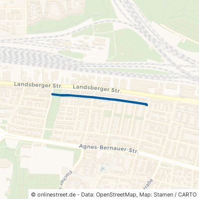 Veldener Straße München Pasing-Obermenzing 