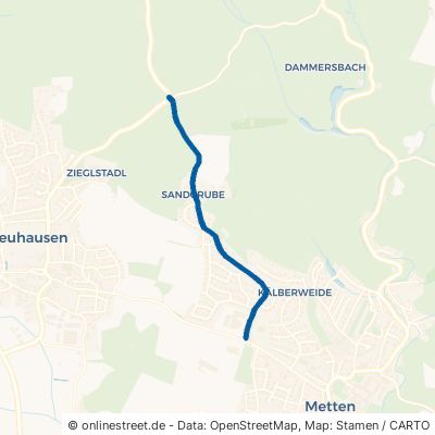 Finsinger Straße Metten Obermettenwald 