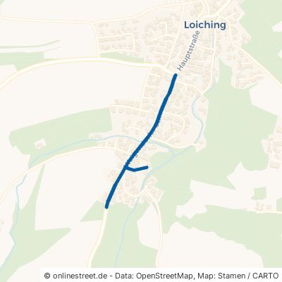 Weigendorfer Straße Loiching 