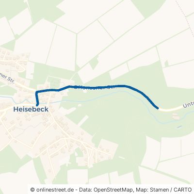 Offensener Straße Oberweser Heisebeck 
