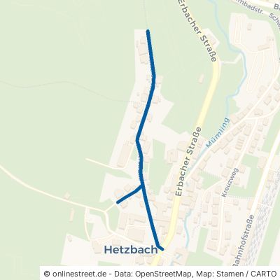 Ritterstraße Oberzent Hetzbach 