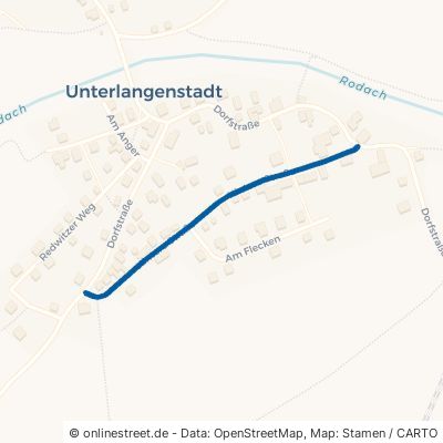 Hintere Straße Redwitz an der Rodach Unterlangenstadt 