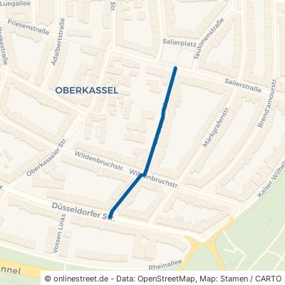 Cimbernstraße Düsseldorf Oberkassel 