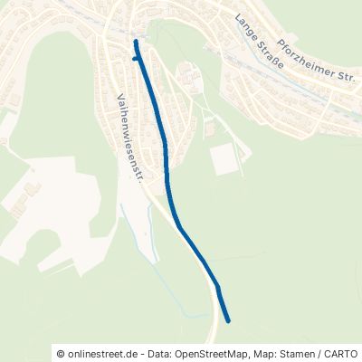 Brötzinger Straße Kämpfelbach Ersingen 