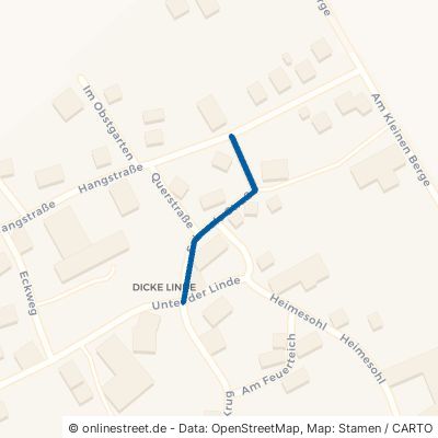 Schmale Straße Bockenem Upstedt 