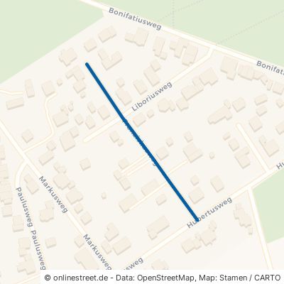 Franziskusweg Schloß Holte-Stukenbrock Stukenbrock-Senne 