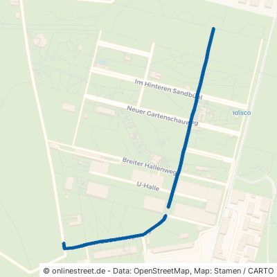 Neuer Buga-Hauptweg Mannheim Feudenheim 