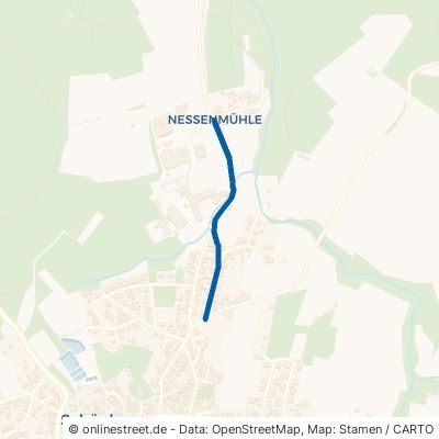 Nessenmühlstraße Lauf an der Pegnitz Schönberg 