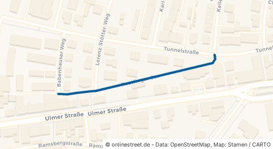Reutlinger Straße Augsburg Kriegshaber 