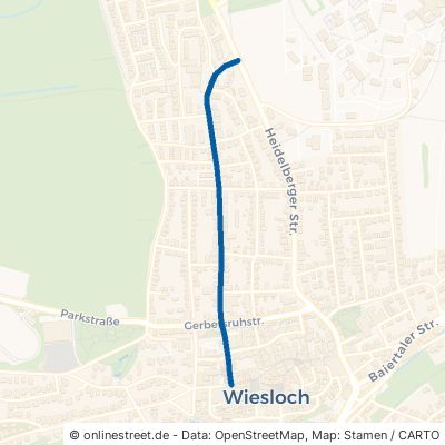 Schloßstraße Wiesloch 