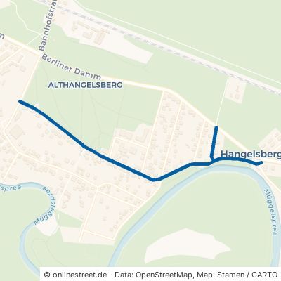 Hauptstraße Grünheide Hangelsberg 