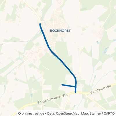 Dissener Straße Versmold Bockhorst 