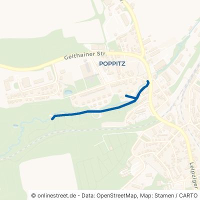 Talweg Rochlitz Poppitz 