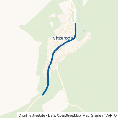 Vitzerodaer Straße Werra-Suhl-Tal Vitzeroda 