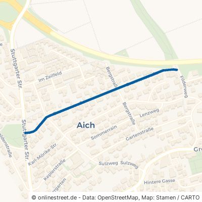 Brunnenstraße Aichtal Aich 