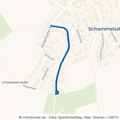 Langwiesenweg Litzendorf Schammelsdorf 