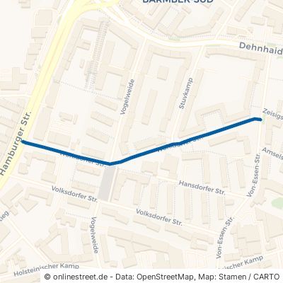 Wohldorfer Straße Hamburg Barmbek-Süd 