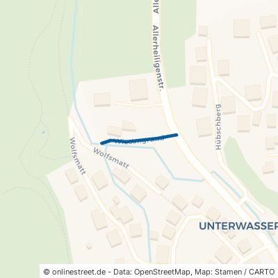 Wiesengrund 77883 Ottenhöfen im Schwarzwald Ortsgebiet 