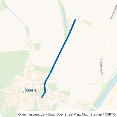 Jösser Kirchweg Petershagen Jössen 