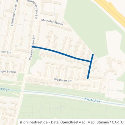 Tilsiter Straße Castrop-Rauxel Ickern 