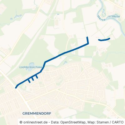 Erbdrostenweg Münster Gremmendorf 