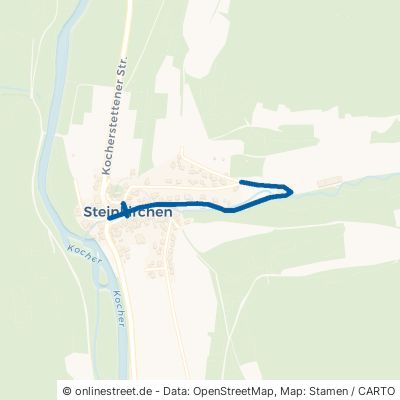 Klingenweg Braunsbach Steinkirchen 