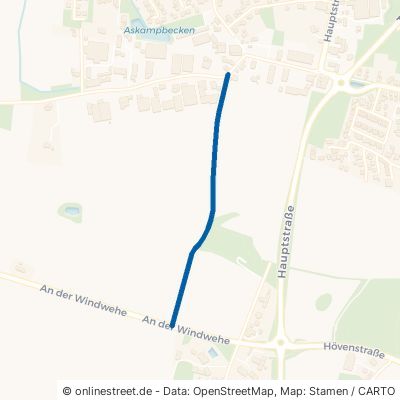 Telgenweg Leopoldshöhe Greste 