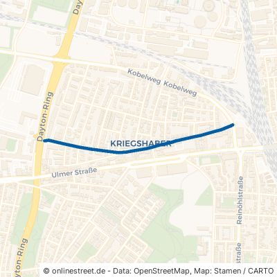 Tunnelstraße Augsburg Kriegshaber 