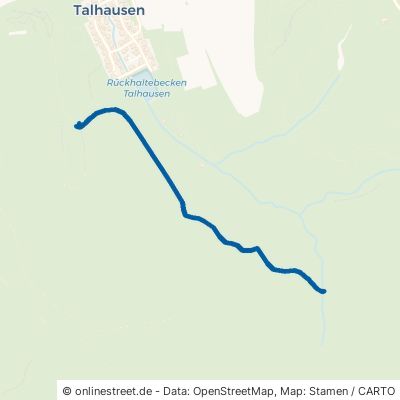 Buchhaldenweg Ebringen Talhausen 