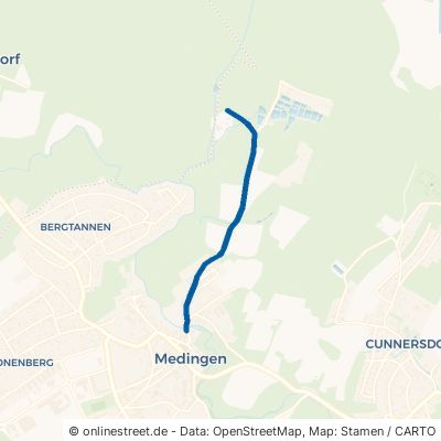 Würschnitzer Straße Ottendorf-Okrilla Medingen 