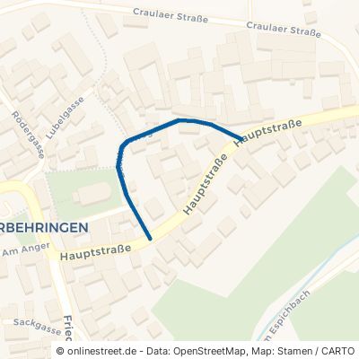 Backhausweg Hörselberg-Hainich Behringen 