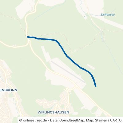 Hohenmarkweg Esslingen am Neckar Wiflingshausen 