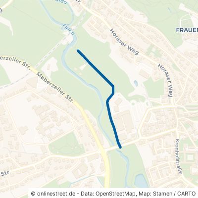 Justus-Schneider-Weg Fulda Frauenberg 