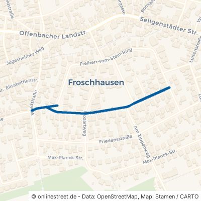 Marienstraße Seligenstadt Froschhausen 