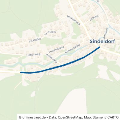 Wallbrunnenstraße Schöntal Sindeldorf 