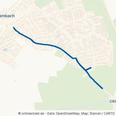Jagdweg Stein Deutenbach 